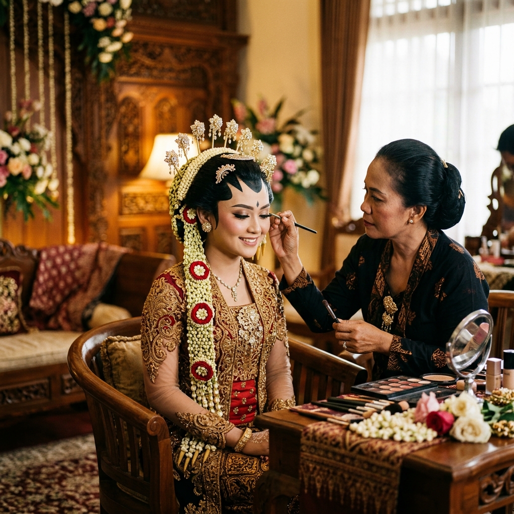 Makeup Artist at work